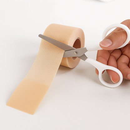 White Hand Scissors Stainless Steel