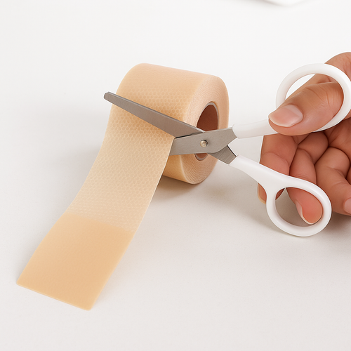 White Hand Scissors Stainless Steel