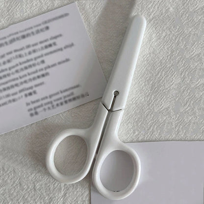 White Hand Scissors Stainless Steel